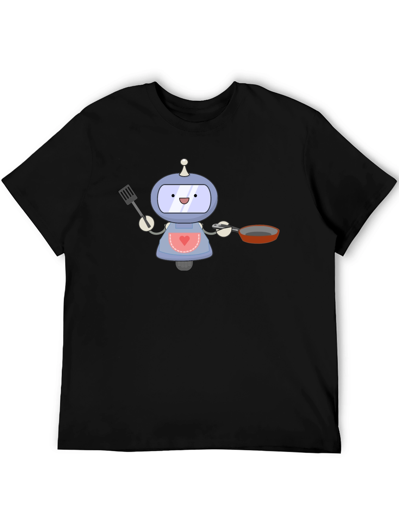 Robot Chef T-Shirt - Whimsical Design