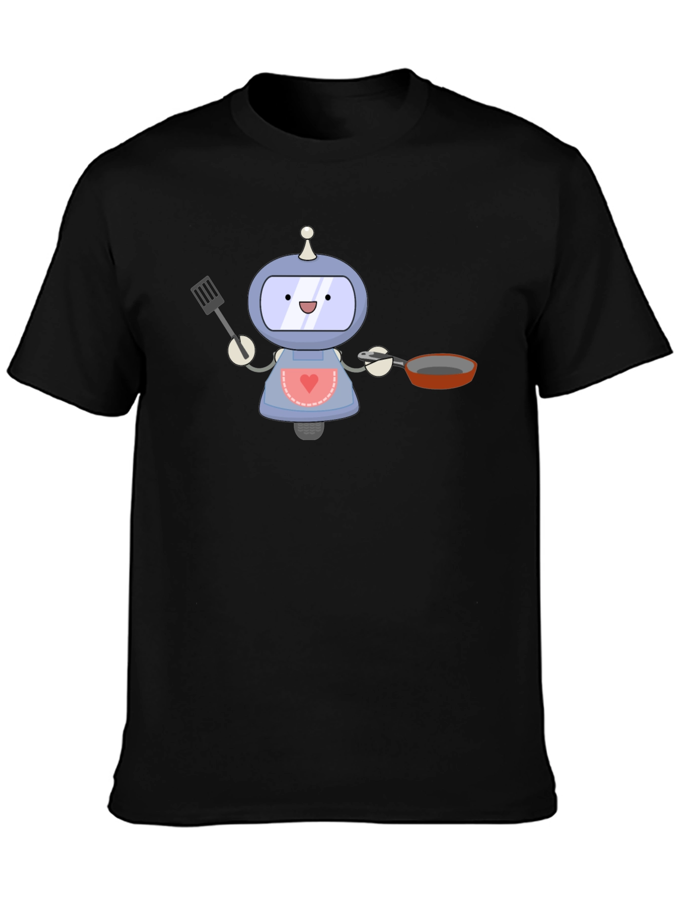 Robot Chef T-Shirt - Whimsical Design
