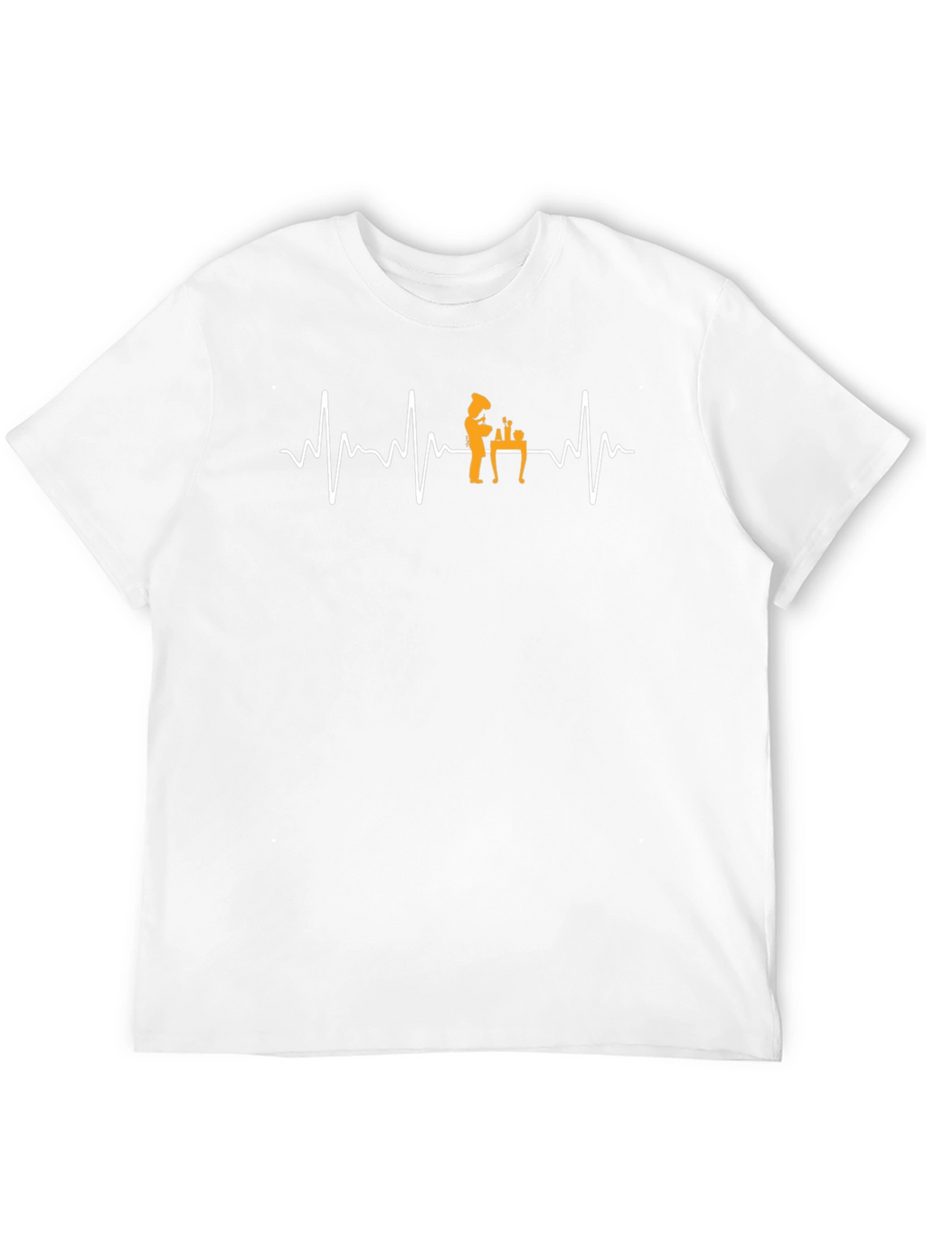 Chef Heartbeat T-Shirt - Culinary Passion