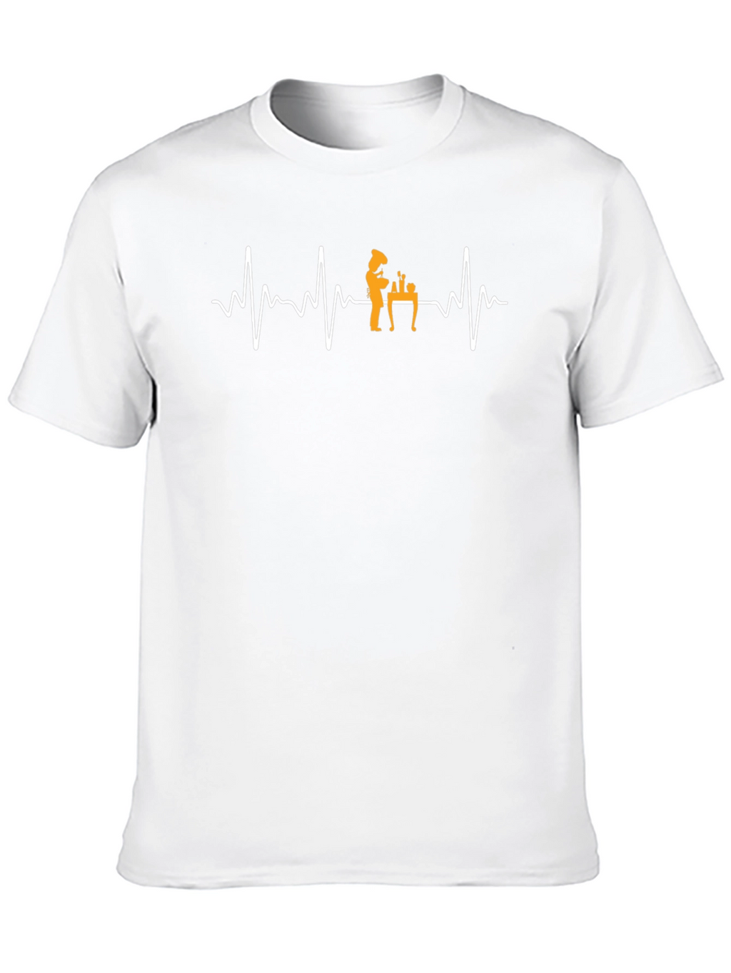 Chef Heartbeat T-Shirt - Culinary Passion