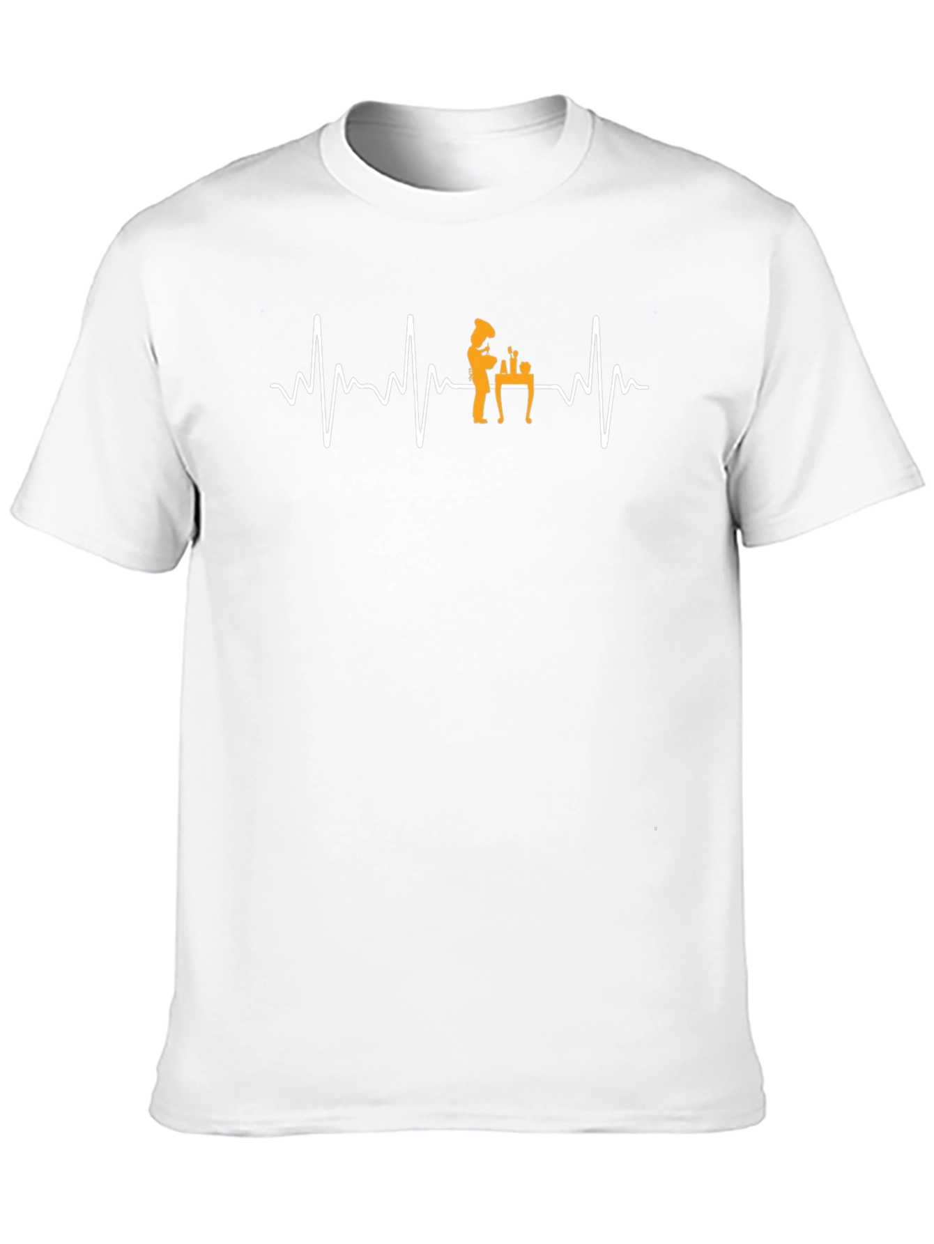 Chef Heartbeat T-Shirt - Culinary Passion