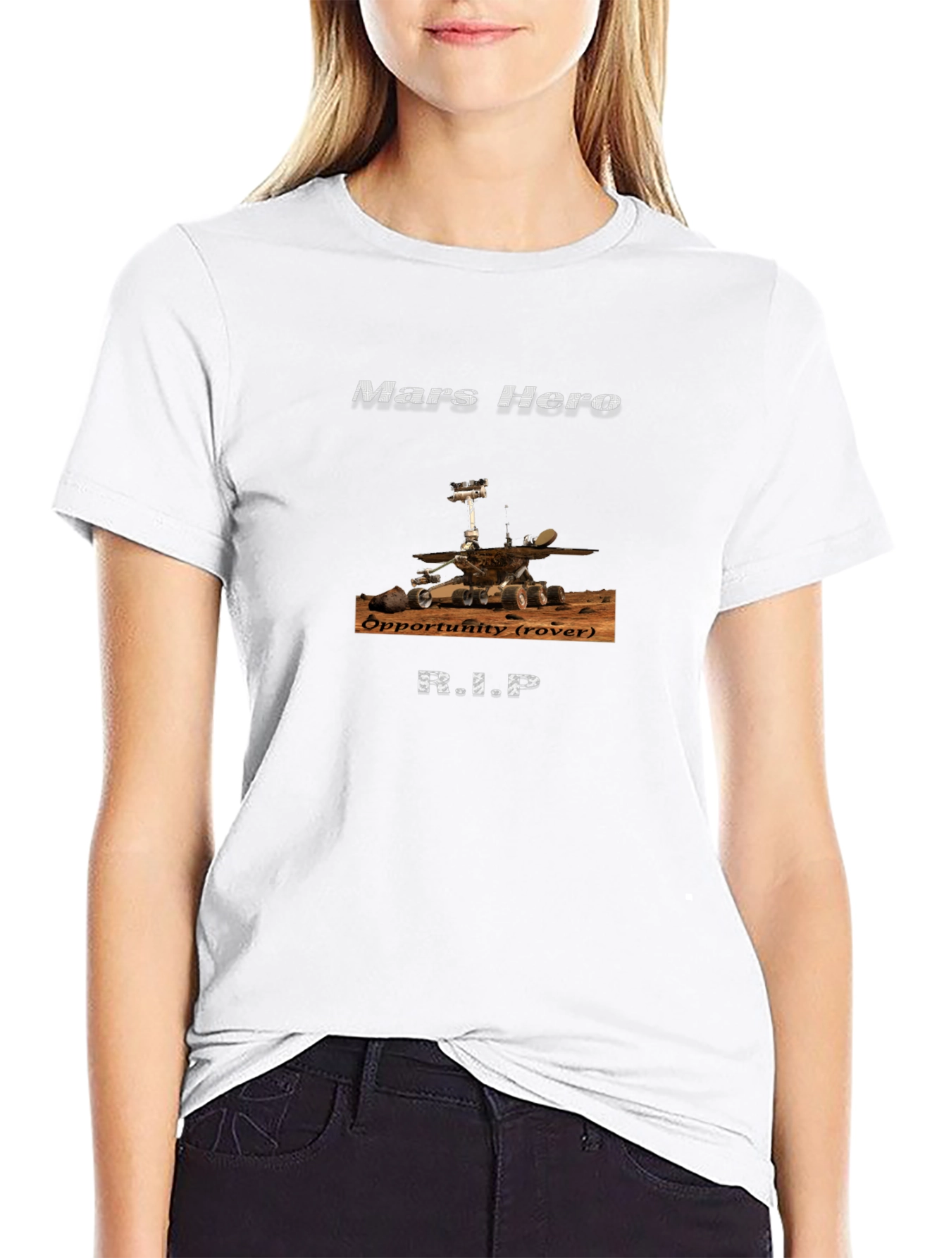 Mars Hero Rover Opportunity RIP T-Shirt