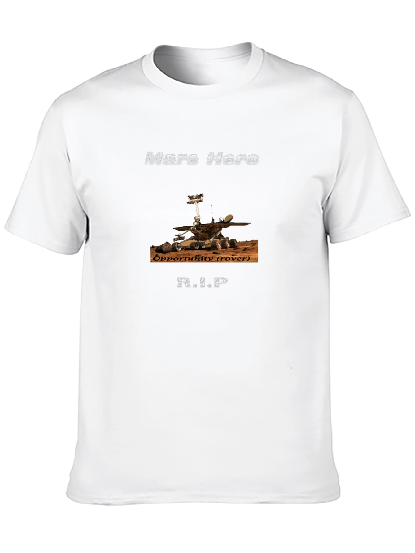 Mars Hero Rover Opportunity RIP T-Shirt