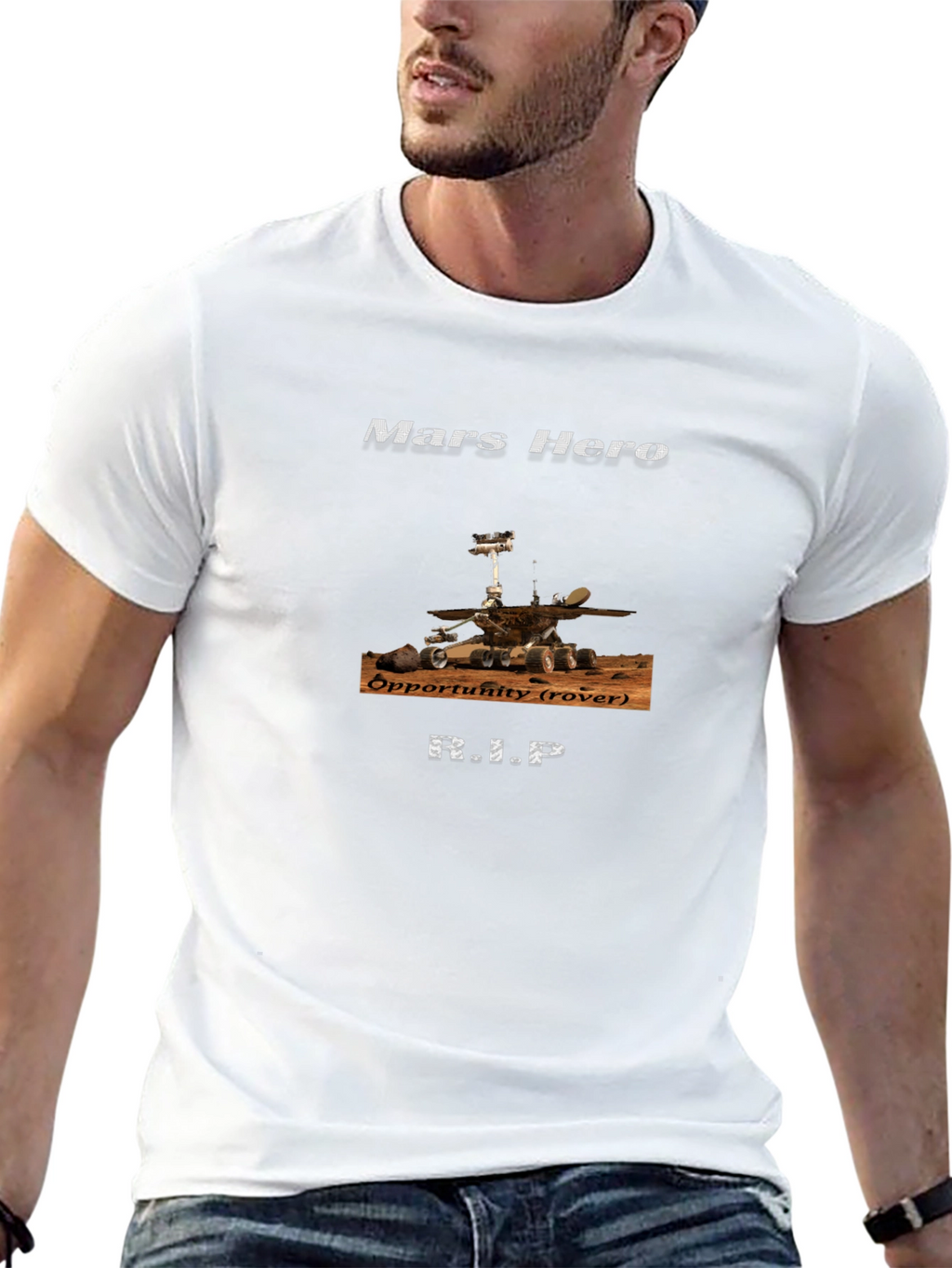 Mars Hero Rover Opportunity RIP T-Shirt