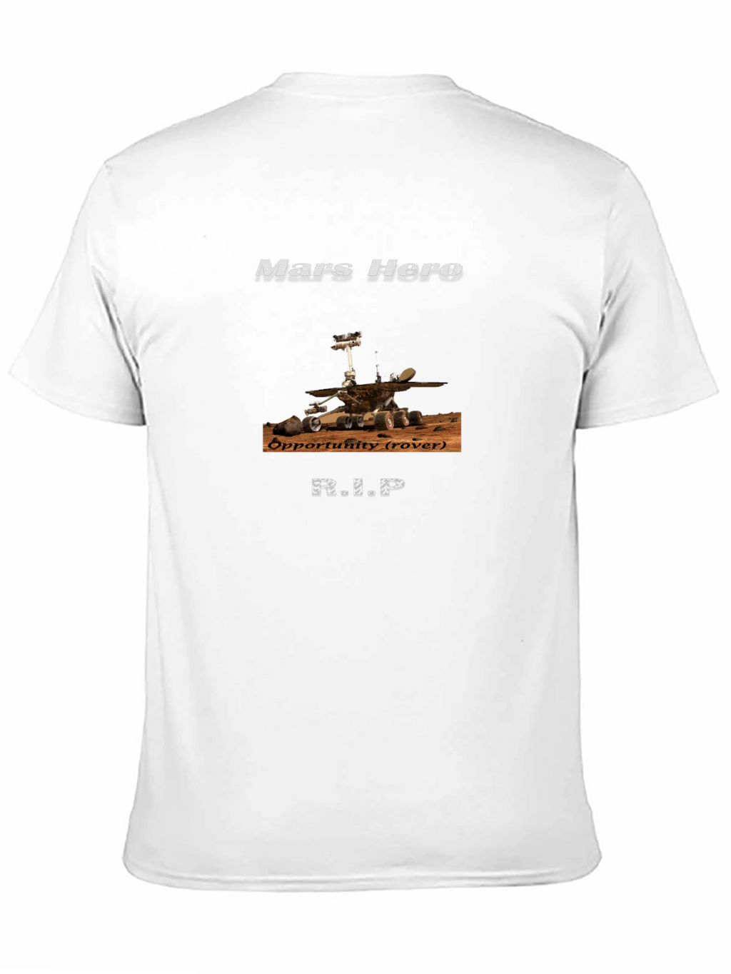 Mars Hero Rover Opportunity RIP T-Shirt