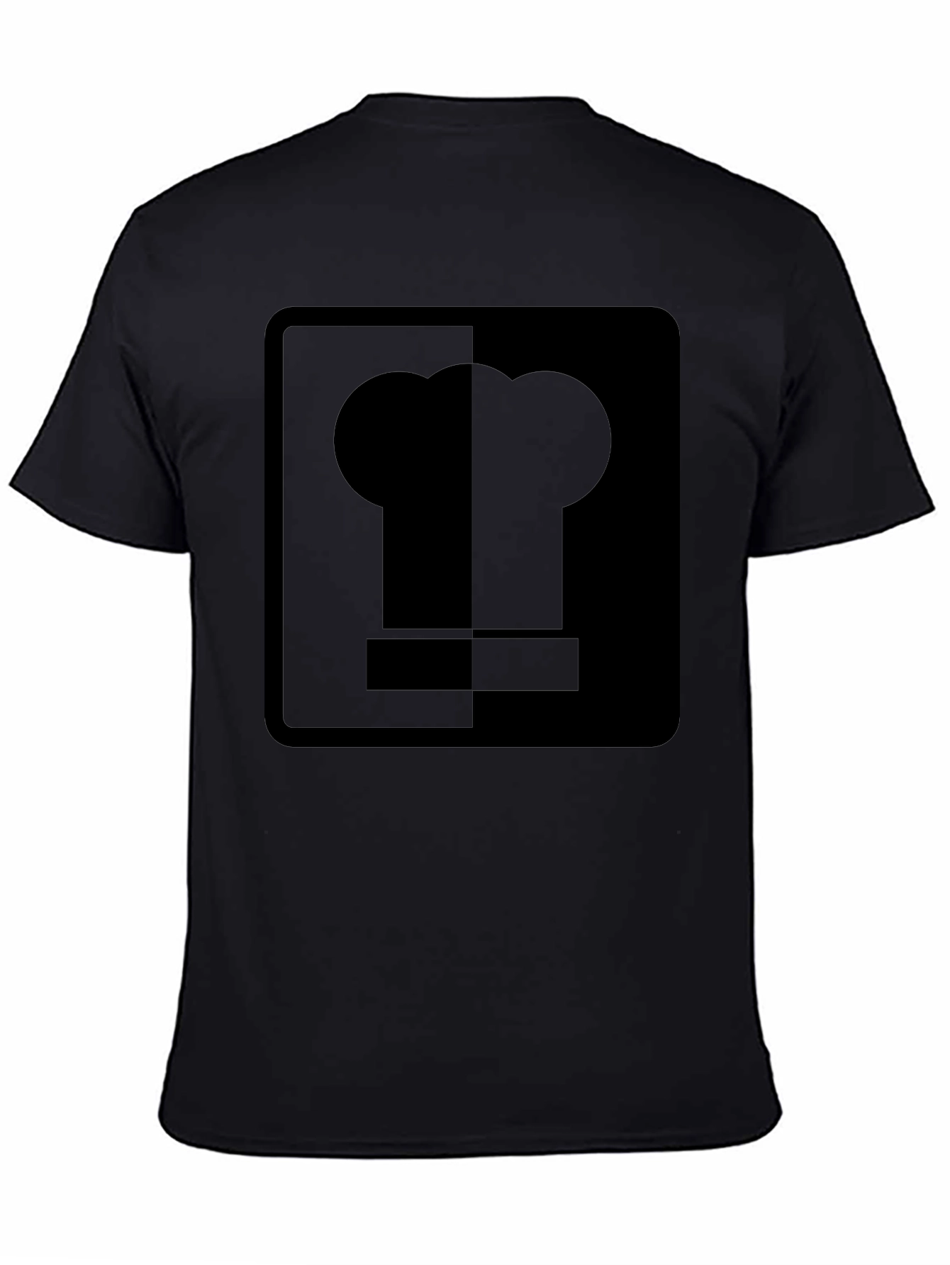Chef Hat Graphic Tee - Stylish & Comfortable Black T-Shirt