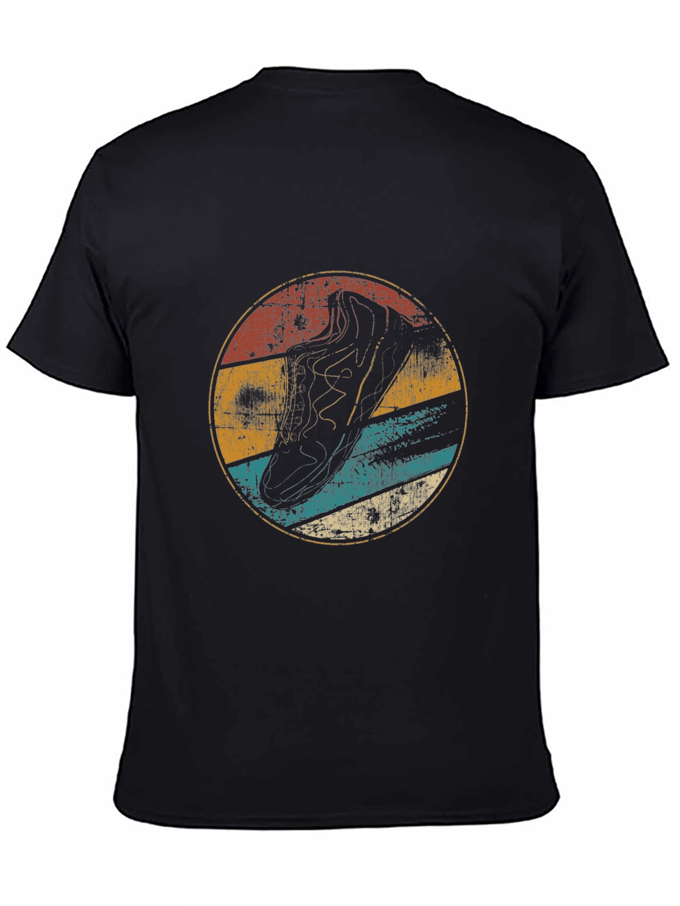 Vintage Runner Graphic Tee - Retro Style Comfort