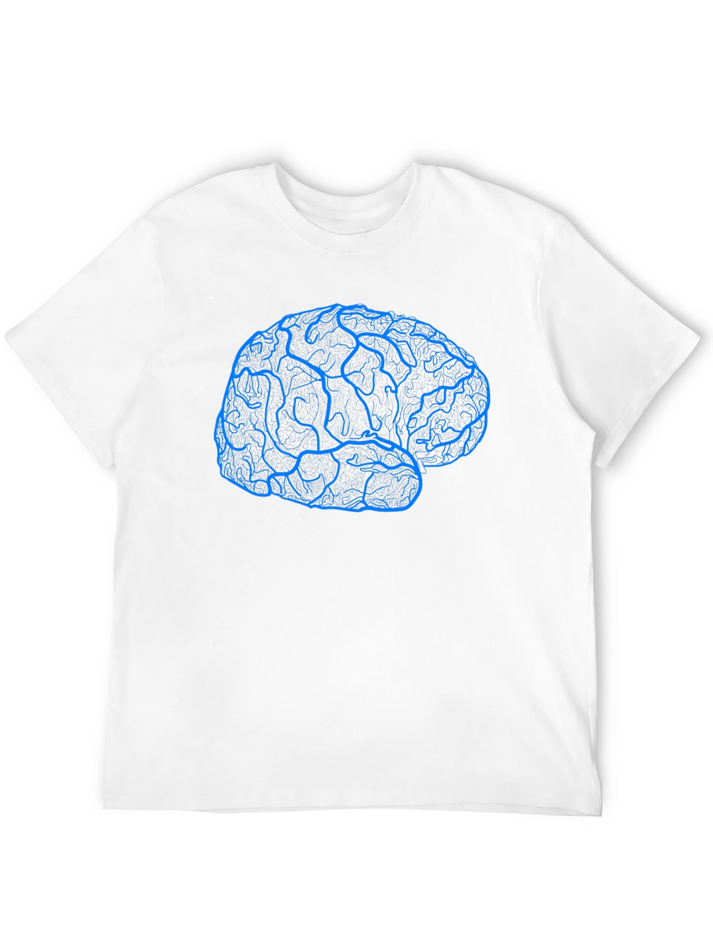 Brain Graphic T-Shirt - Smart & Stylish