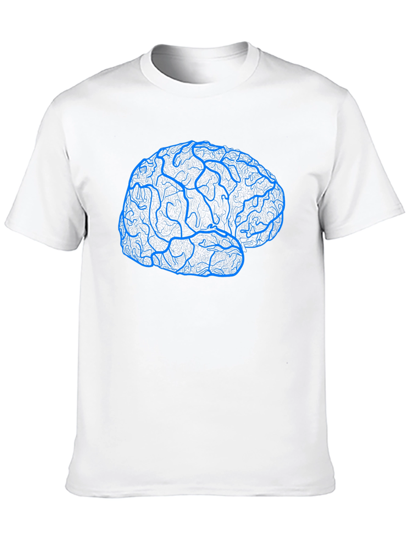 Brain Graphic T-Shirt - Smart & Stylish