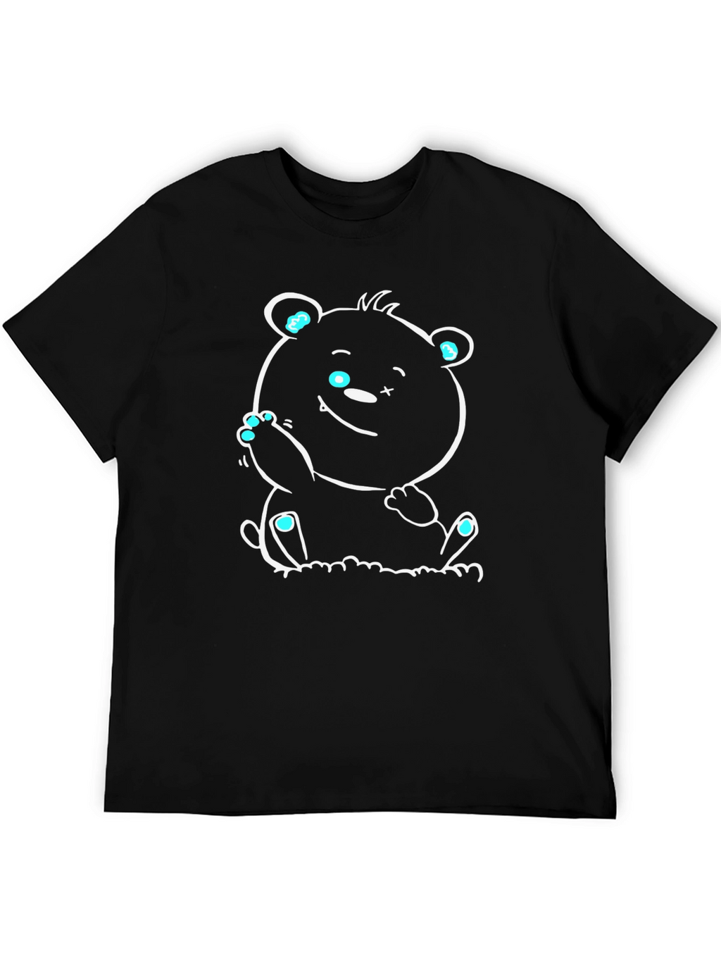 Cool Bear Graphic Tee - Black