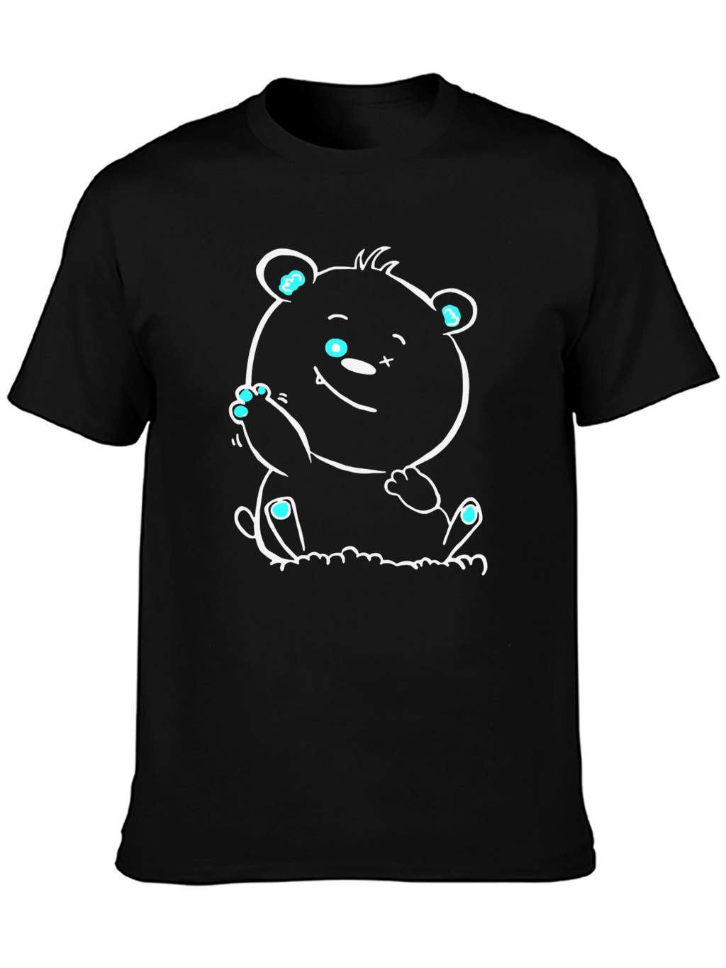 Cool Bear Graphic Tee - Black
