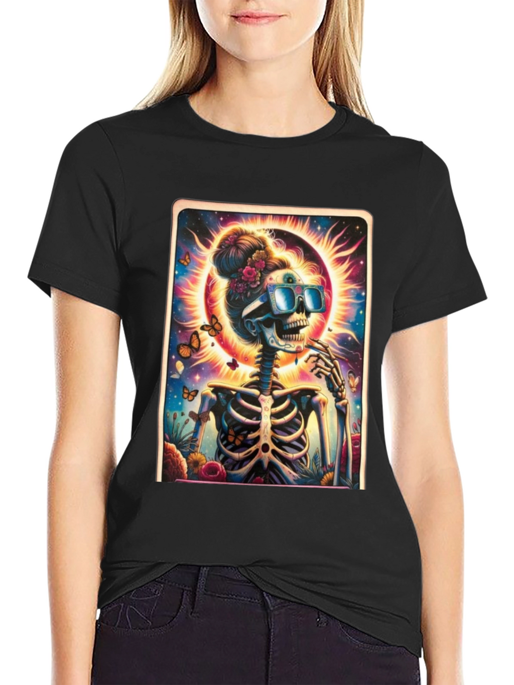 Funky Skeleton Graphic Tee