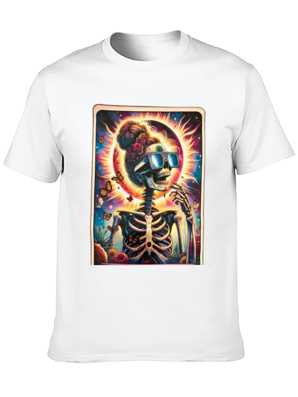 Funky Skeleton Graphic Tee