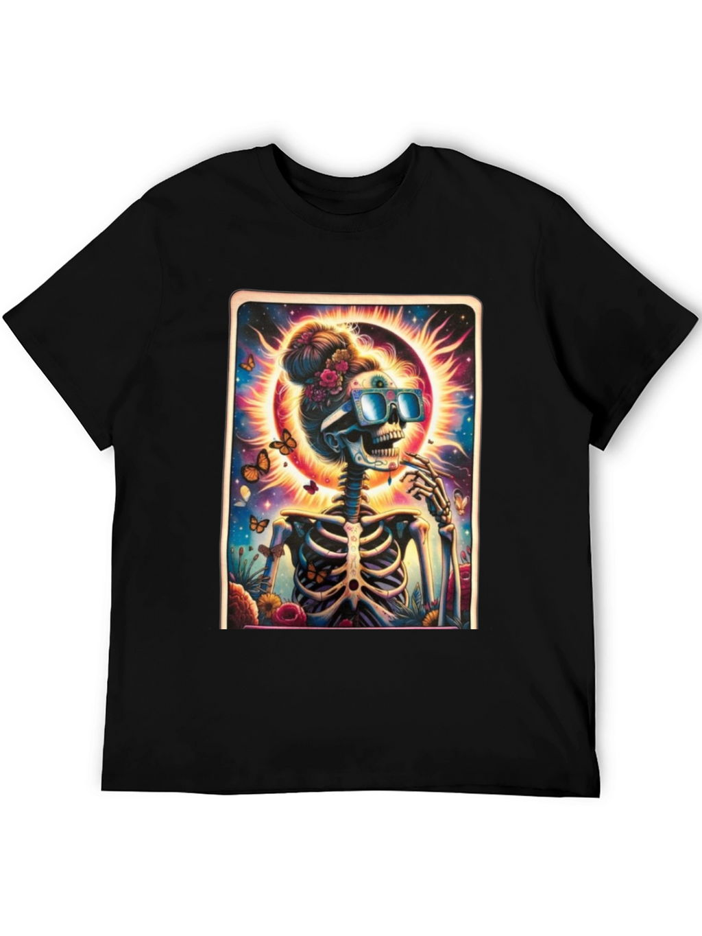 Funky Skeleton Graphic Tee