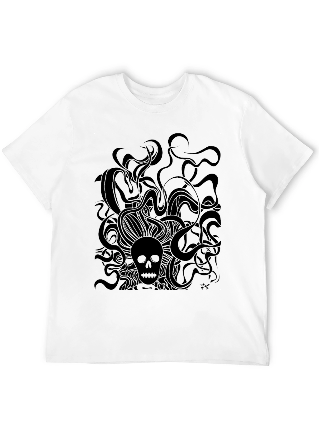 Dark Skull Graphic Tee - Premium Cotton Comfort
