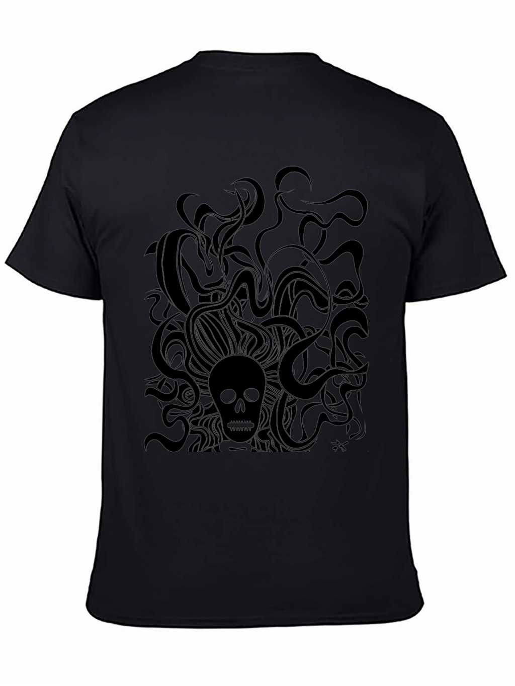 Dark Skull Graphic Tee - Premium Cotton Comfort