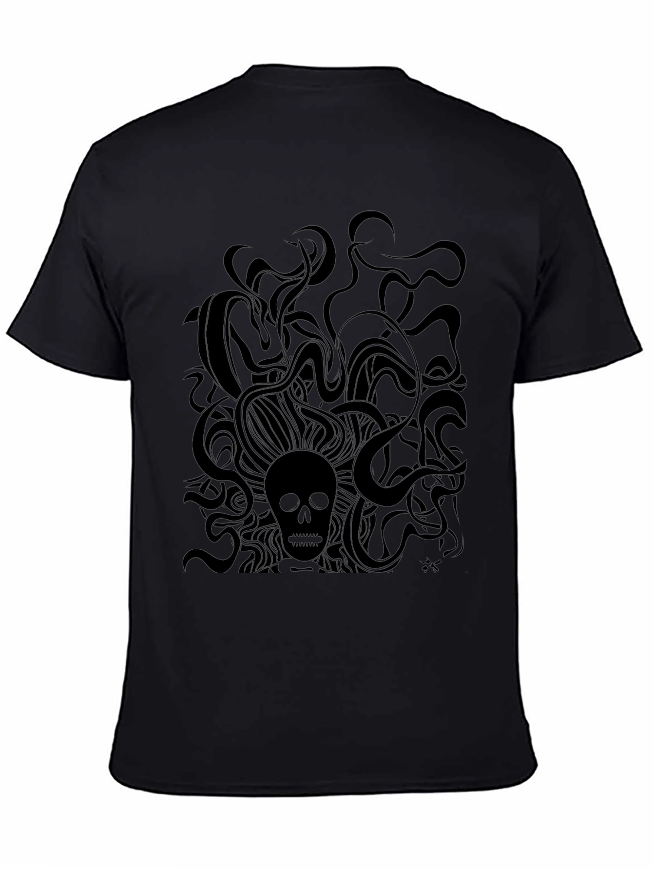 Dark Skull Graphic Tee - Premium Cotton Comfort