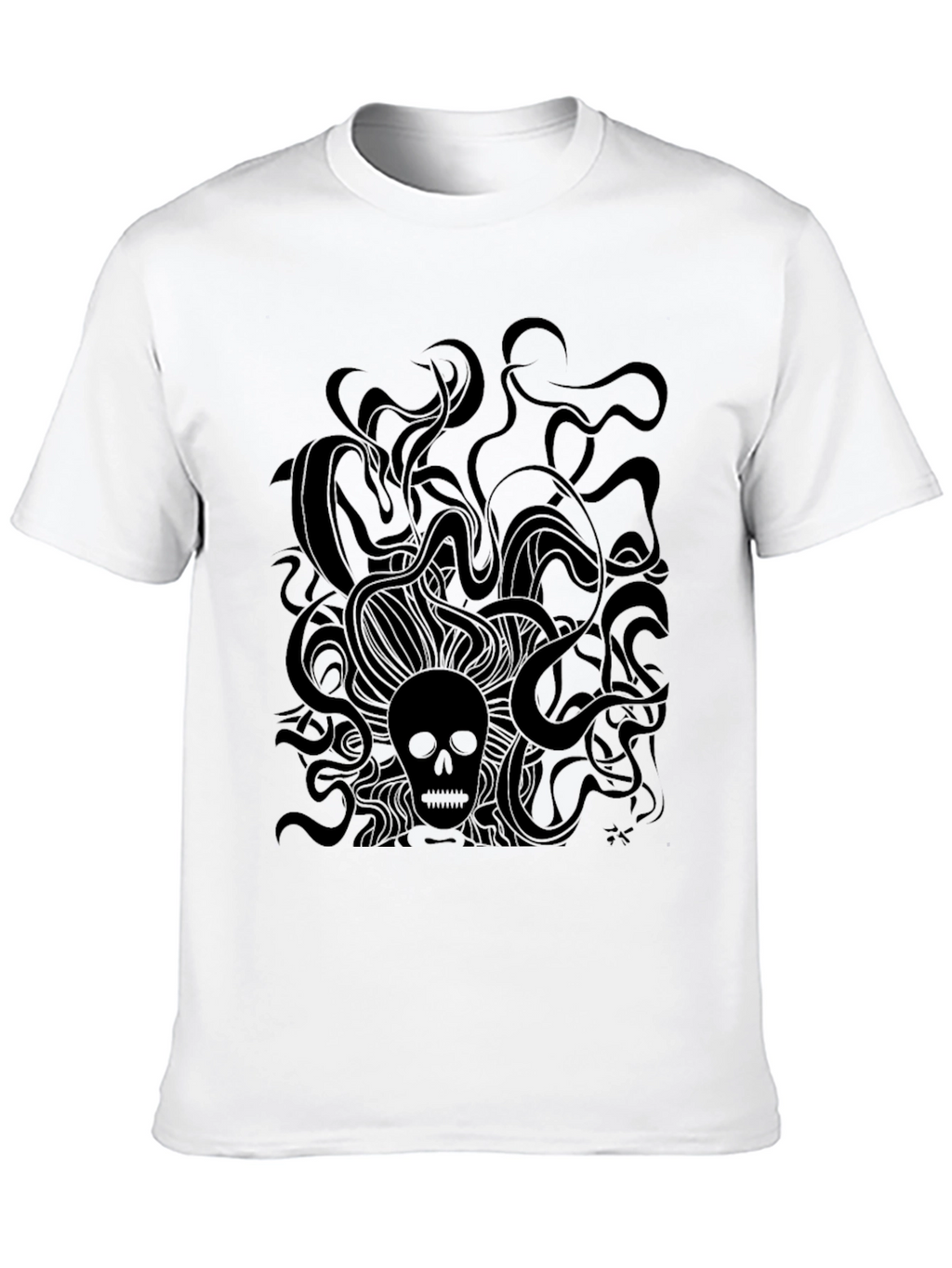 Dark Skull Graphic Tee - Premium Cotton Comfort
