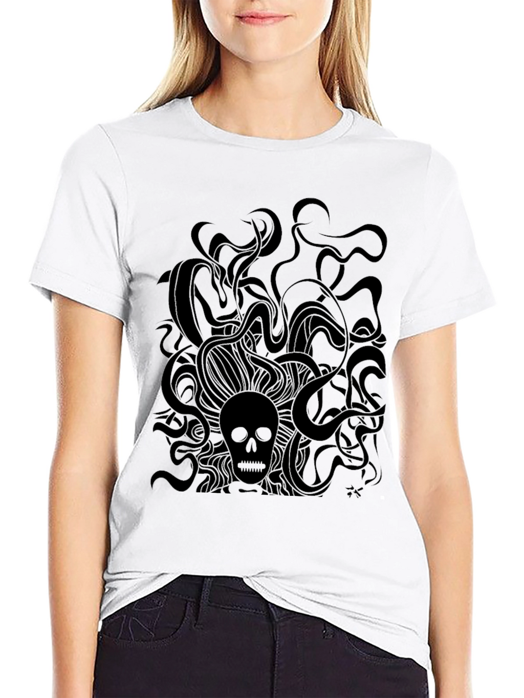 Dark Skull Graphic Tee - Premium Cotton Comfort
