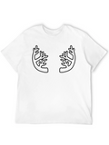 Antler Graphic Black T-Shirt