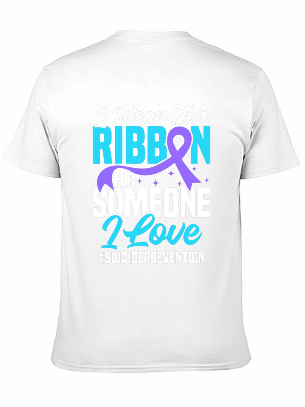 Suicide Prevention Ribbon Graphic Tee