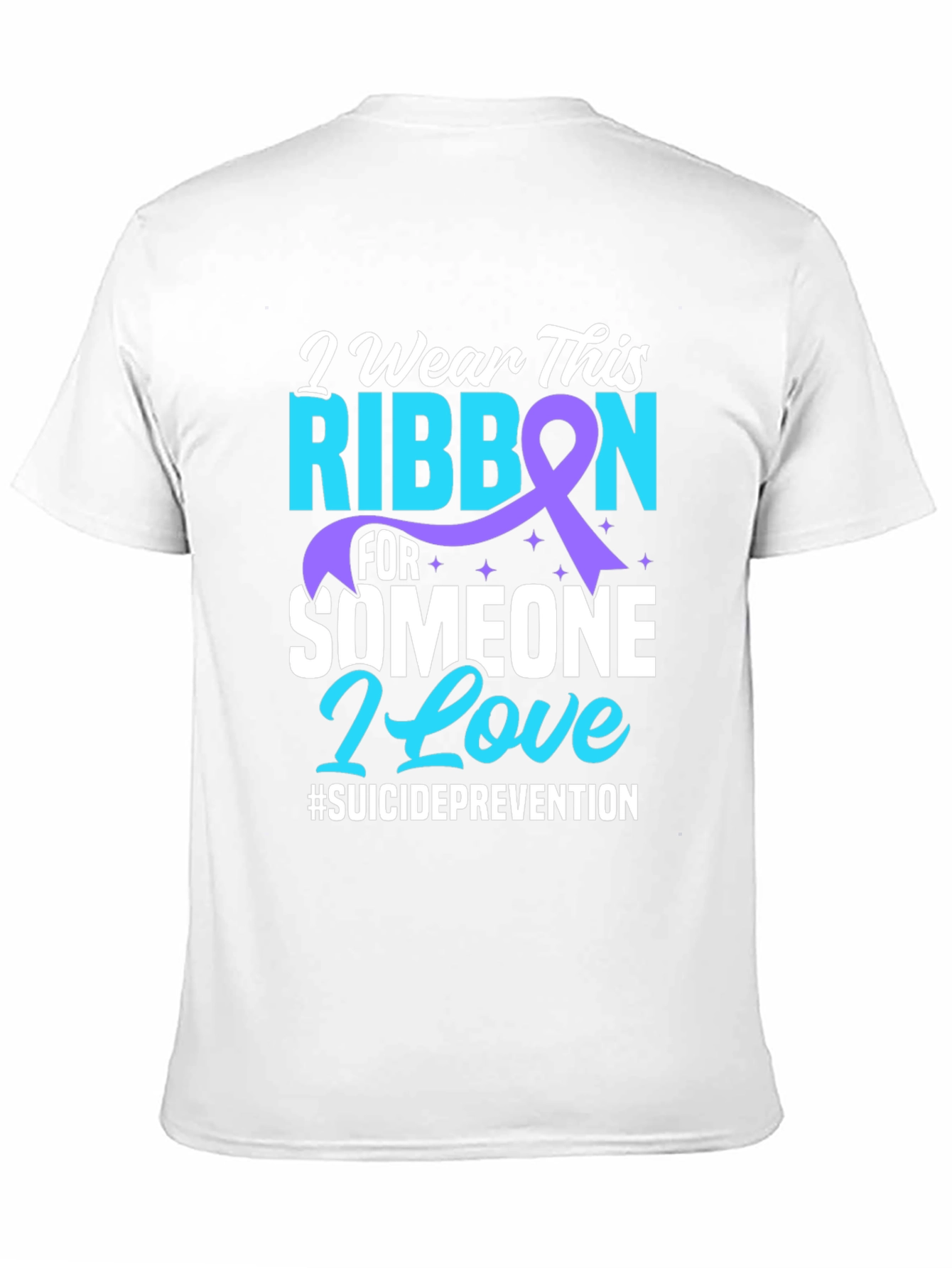 Suicide Prevention Ribbon Graphic Tee