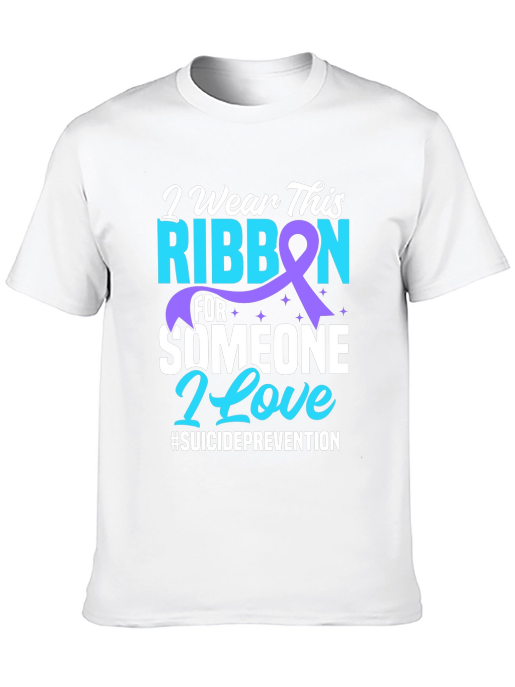 Suicide Prevention Ribbon Graphic Tee