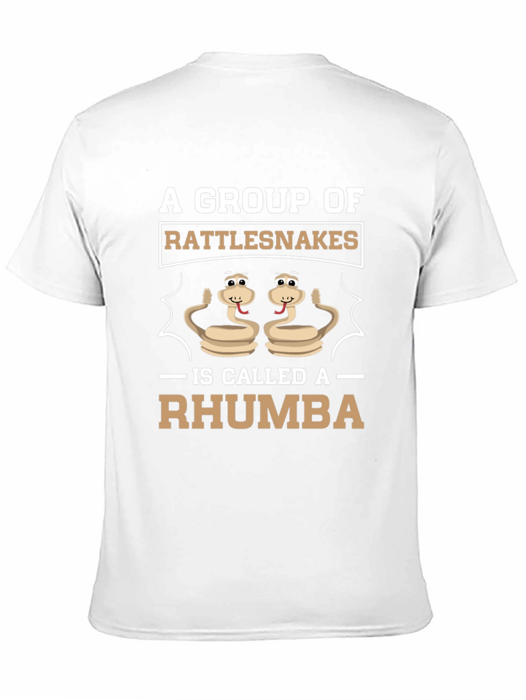Funny Rattlesnake Rhumba Graphic T-Shirt