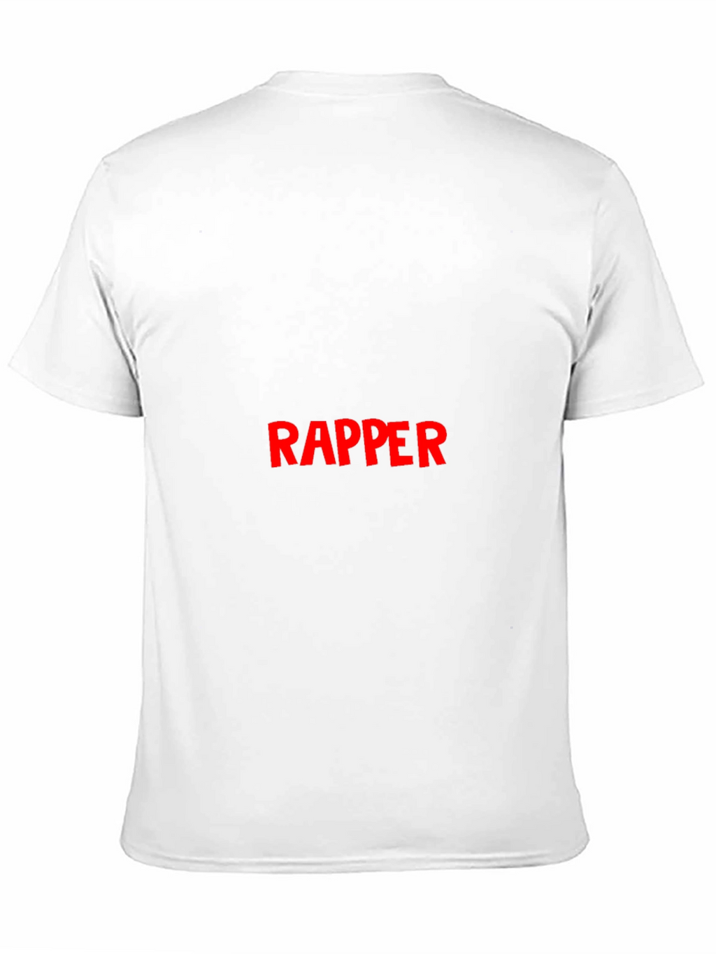 Bold Rapper Graphic Black T-Shirt