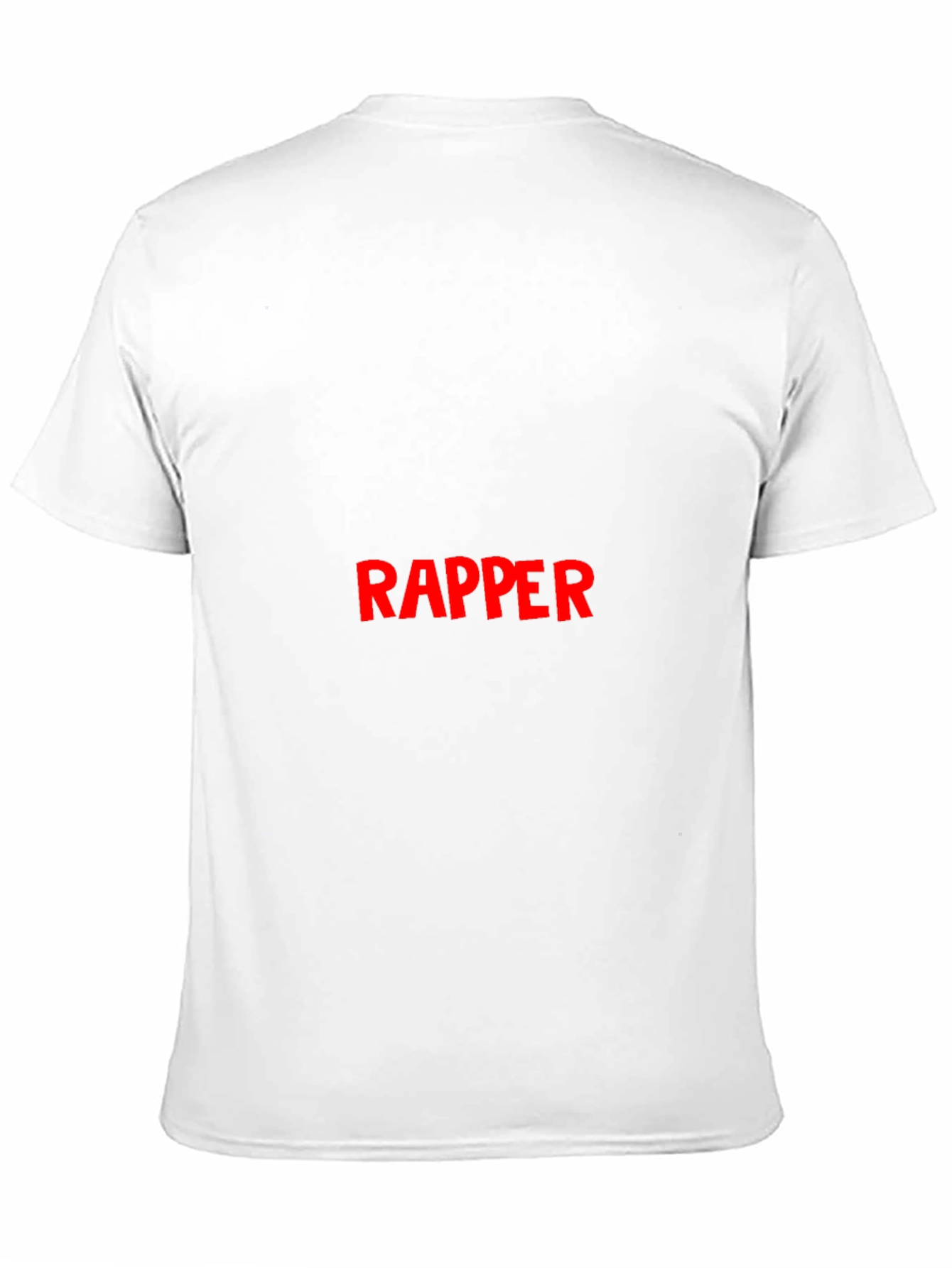 Bold Rapper Graphic Black T-Shirt