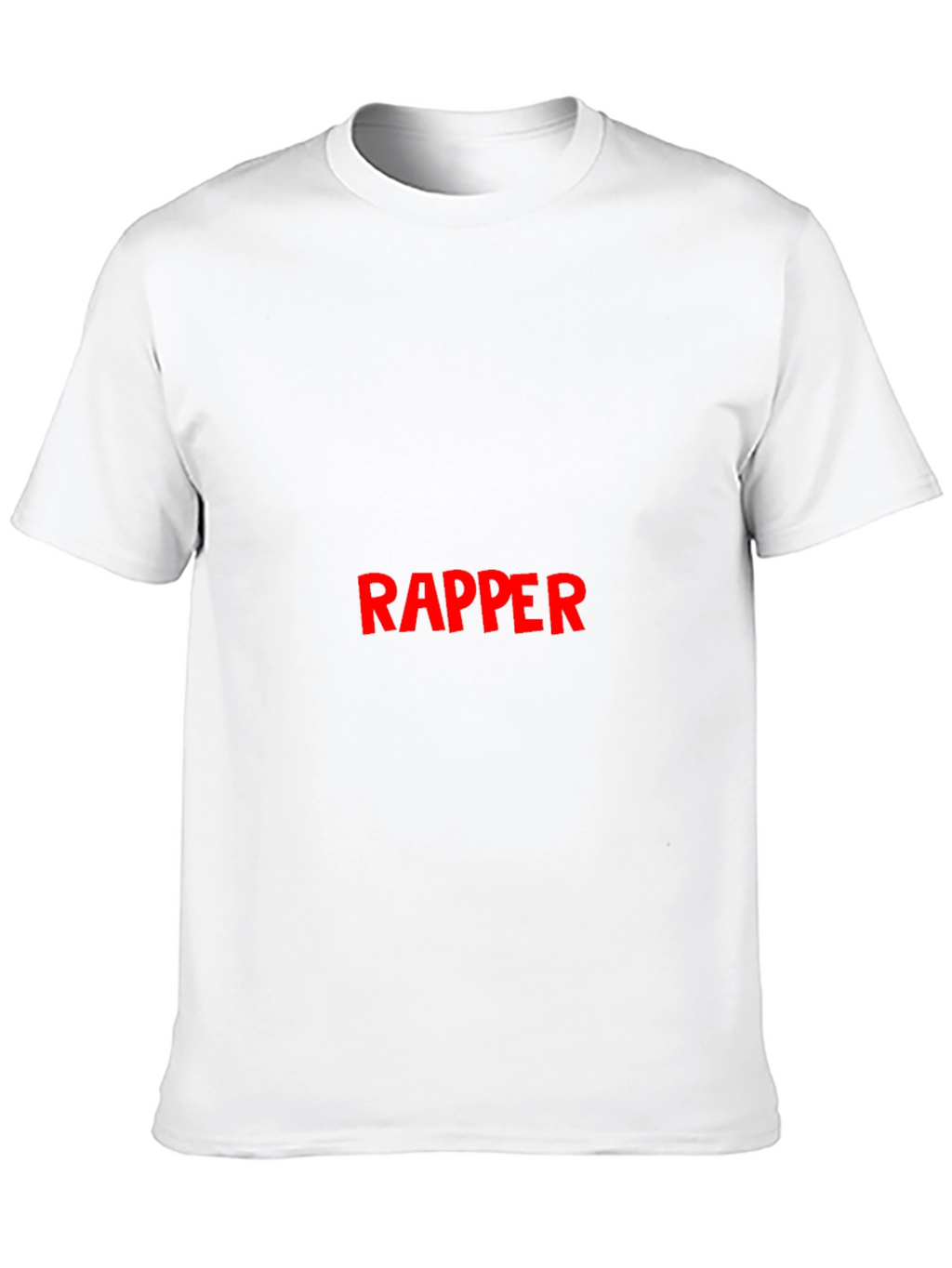 Bold Rapper Graphic Black T-Shirt