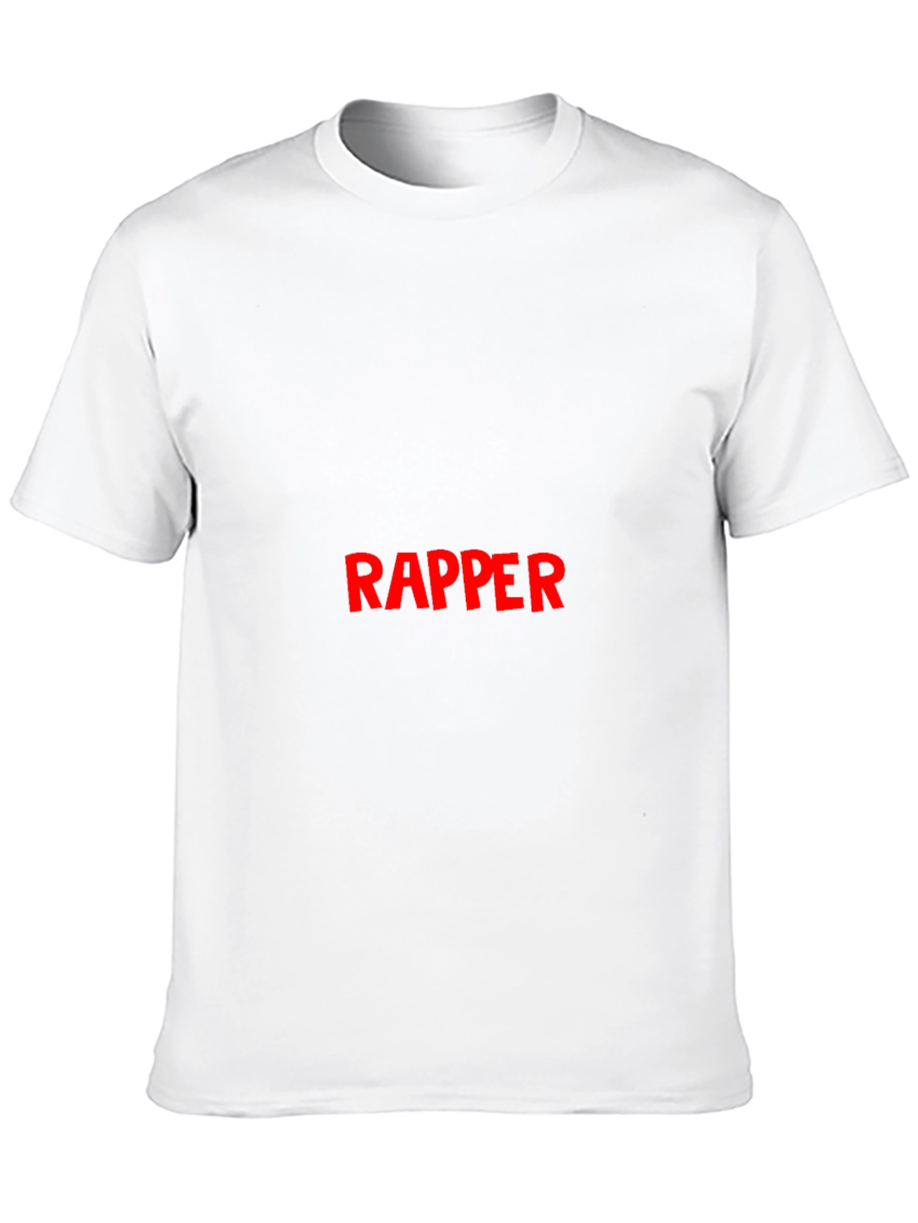 Bold Rapper Graphic Black T-Shirt