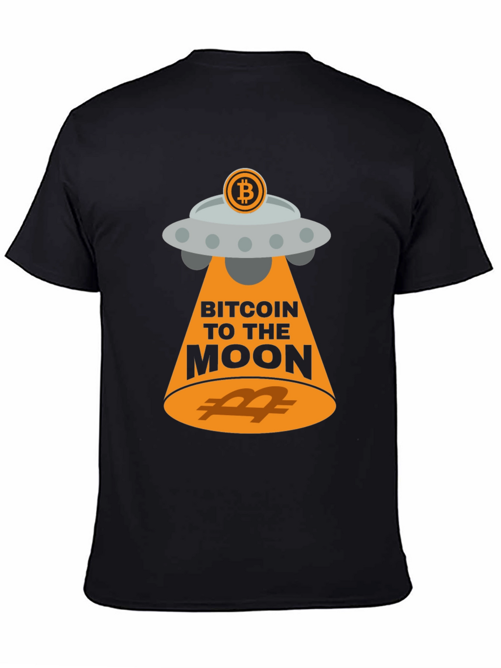 Bitcoin UFO T-Shirt - Crypto to the Moon!