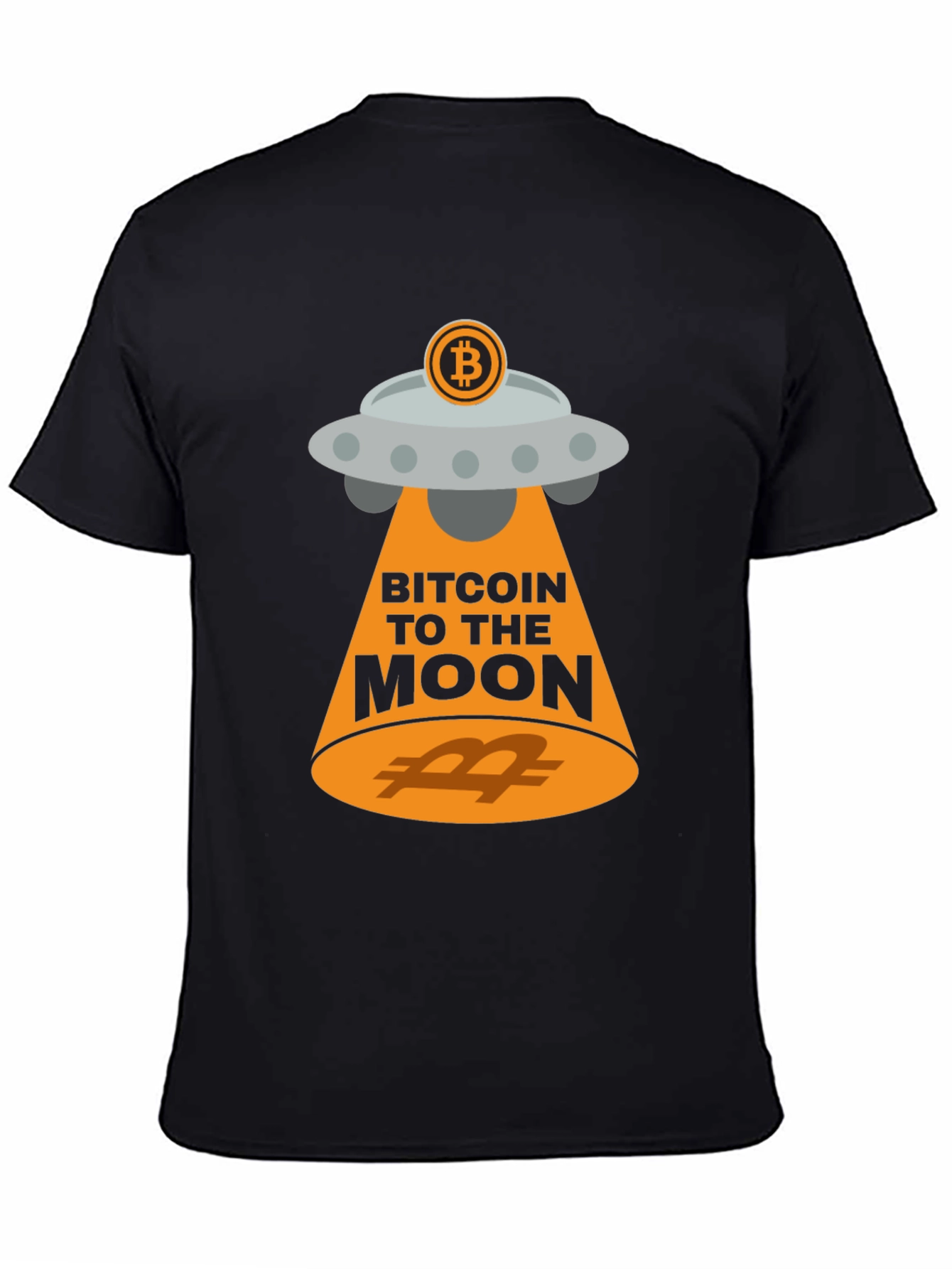 Bitcoin UFO T-Shirt - Crypto to the Moon!