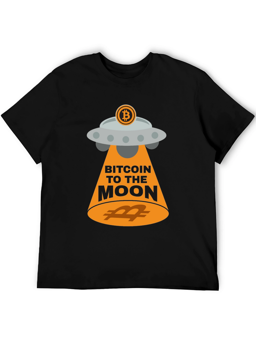 Bitcoin UFO T-Shirt - Crypto to the Moon!