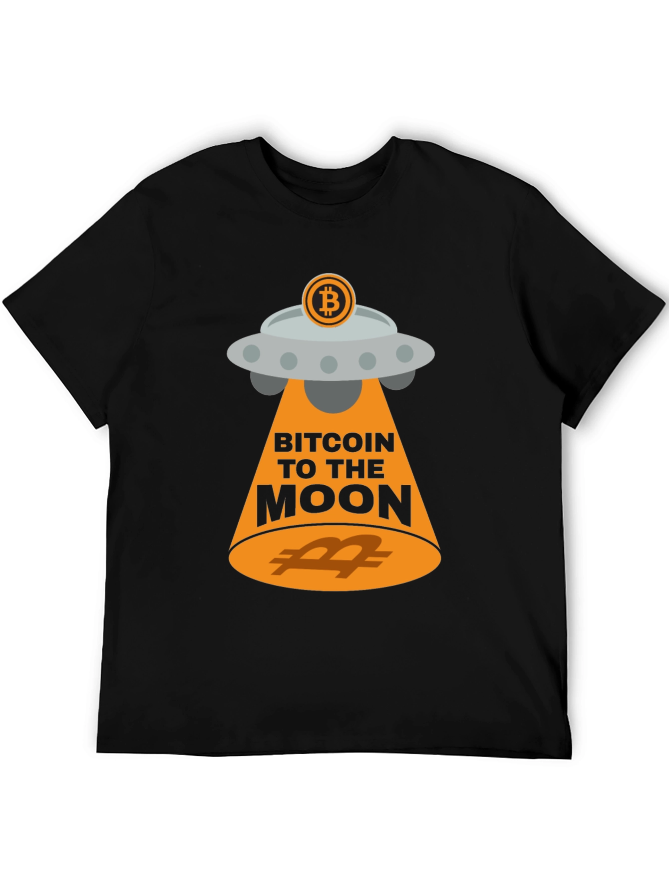 Bitcoin UFO T-Shirt - Crypto to the Moon!