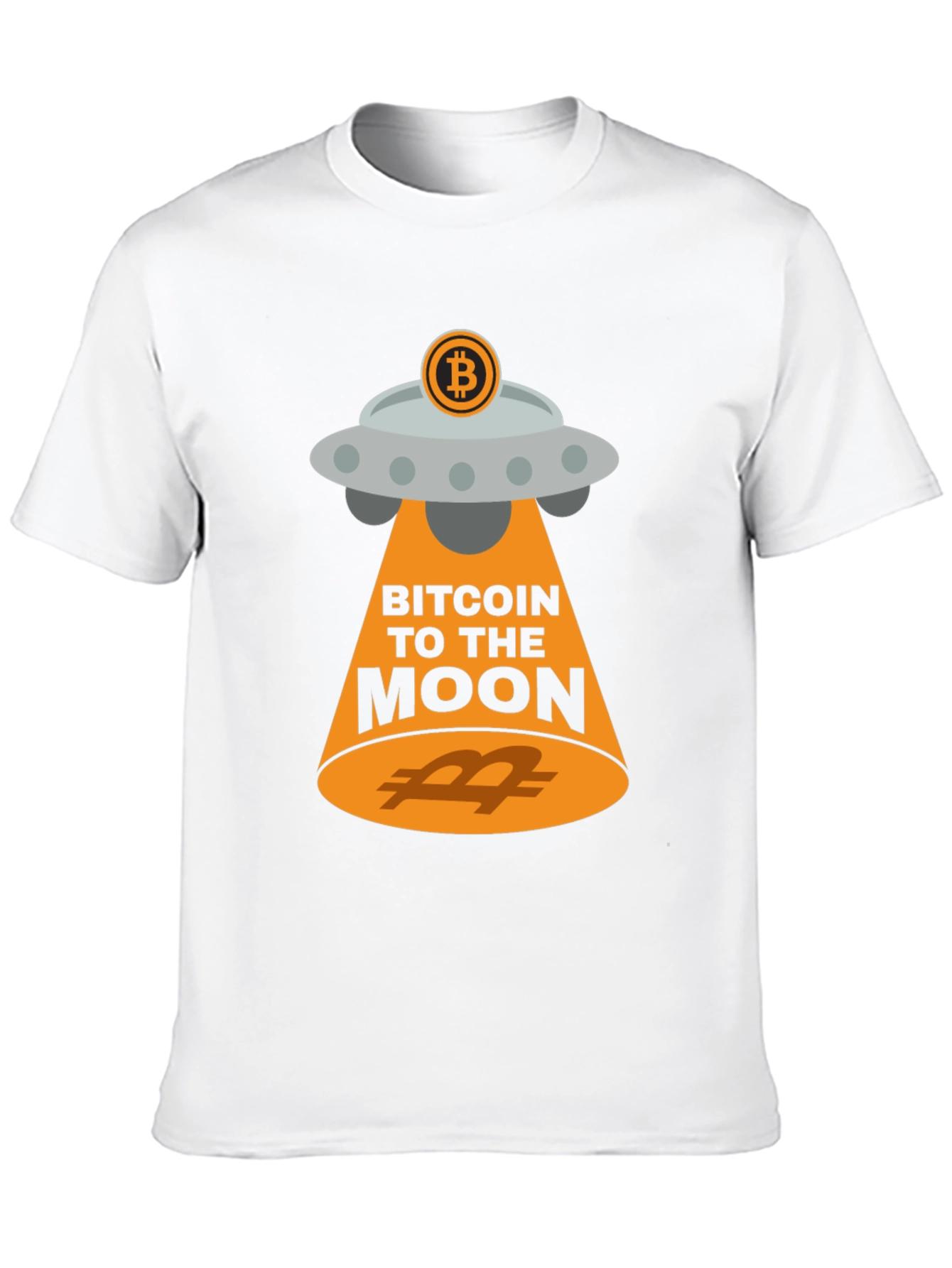 Bitcoin UFO T-Shirt - Crypto to the Moon!