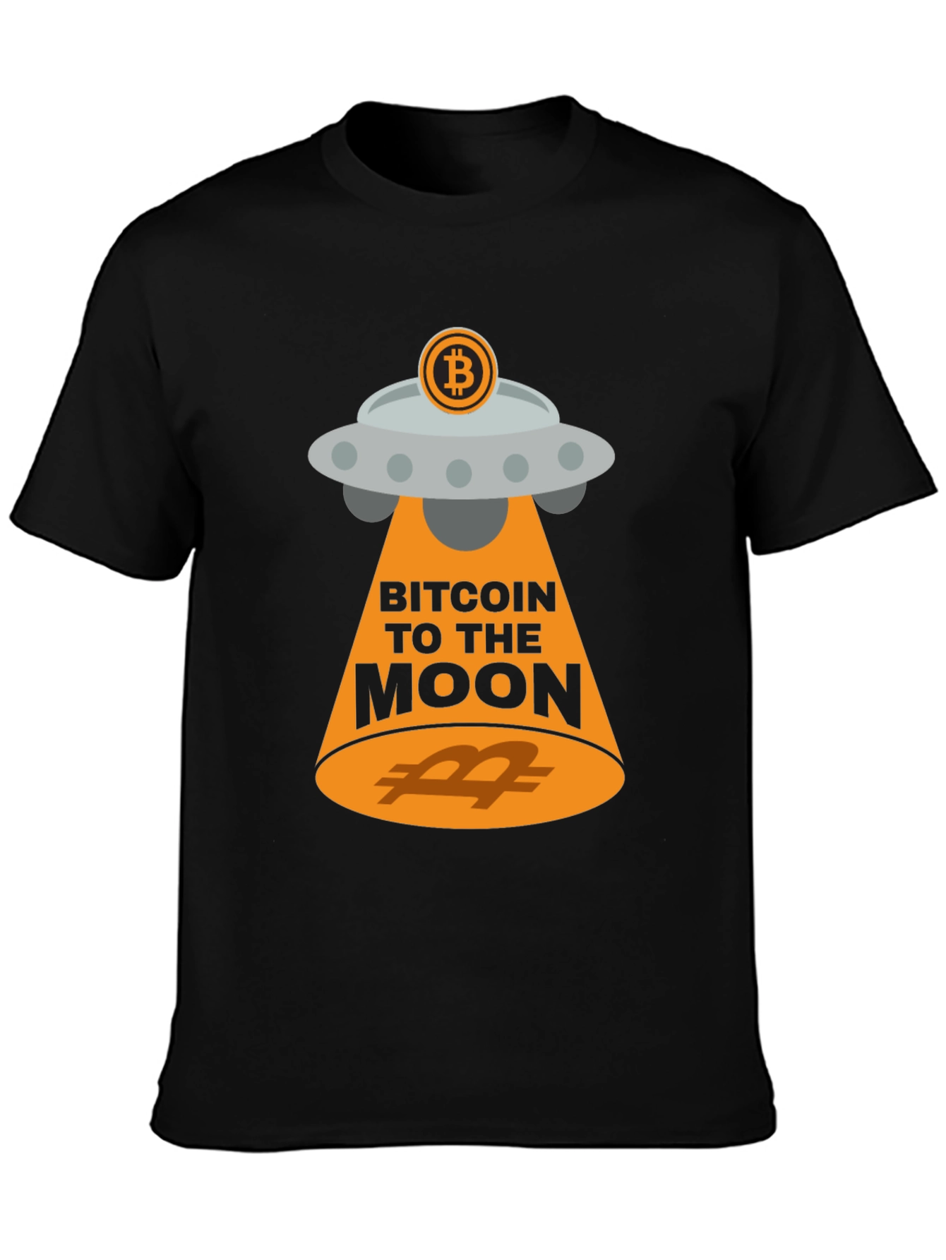 Bitcoin UFO T-Shirt - Crypto to the Moon!