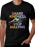 Share Kindness Stop Bullying Graphic Tee