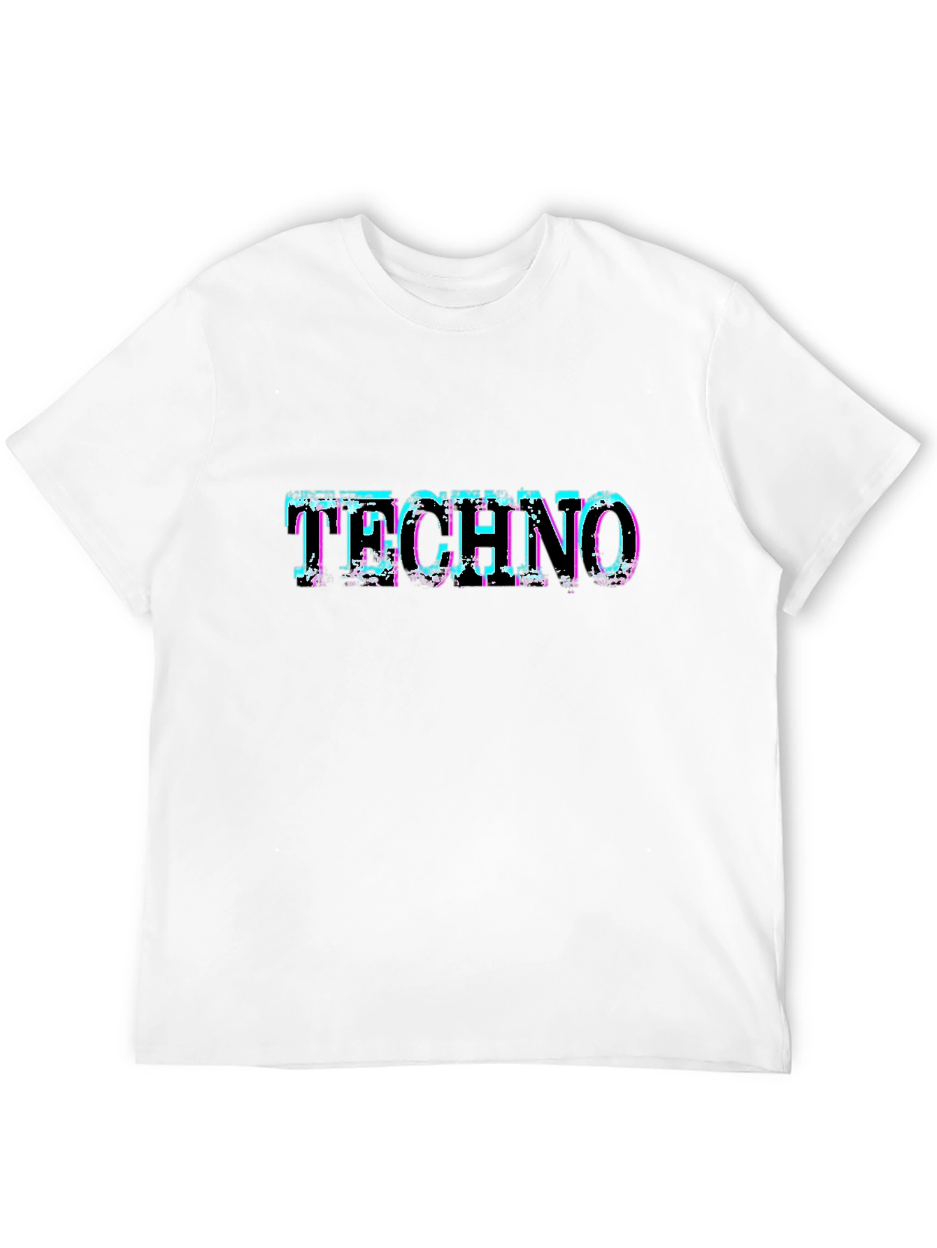 Techno Graphic Black T-Shirt