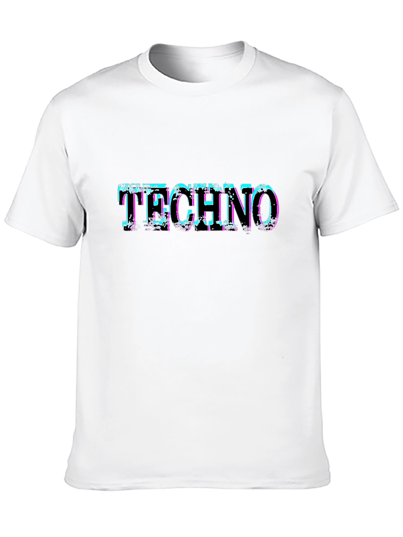 Techno Graphic Black T-Shirt