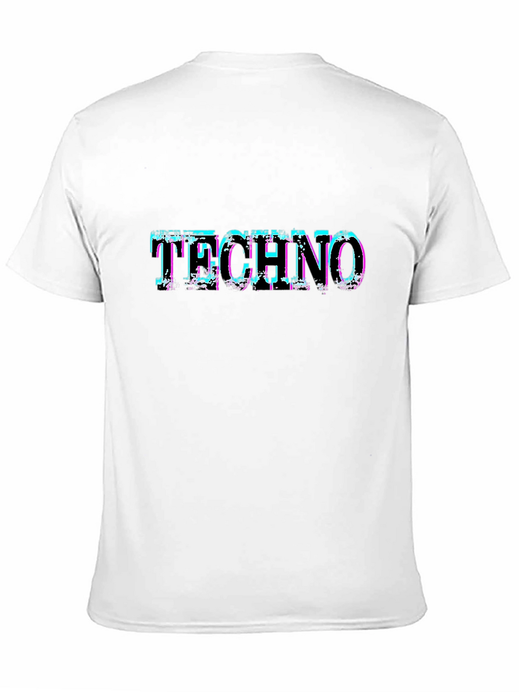 Techno Graphic Black T-Shirt