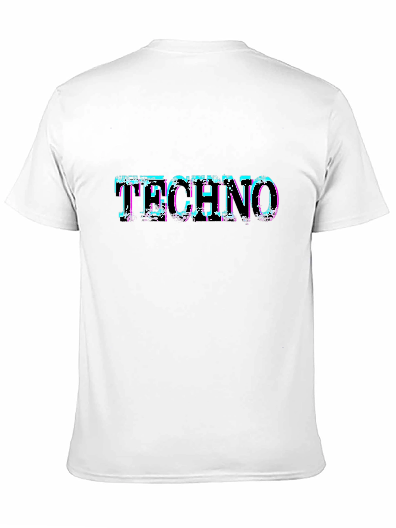 Techno Graphic Black T-Shirt