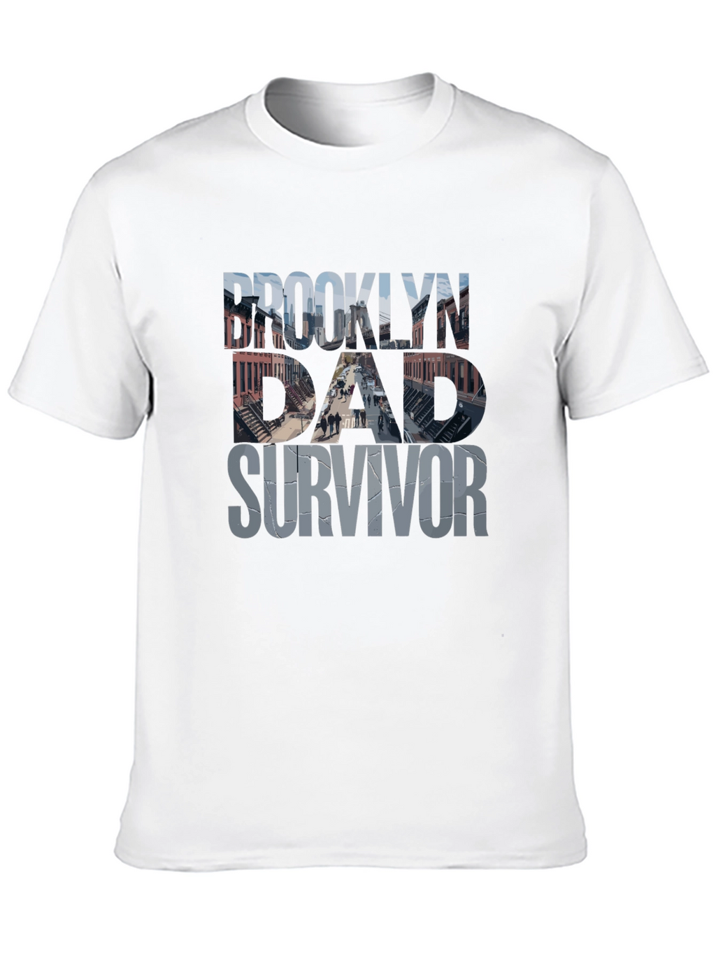 Brooklyn Dad Survivor Graphic T-Shirt