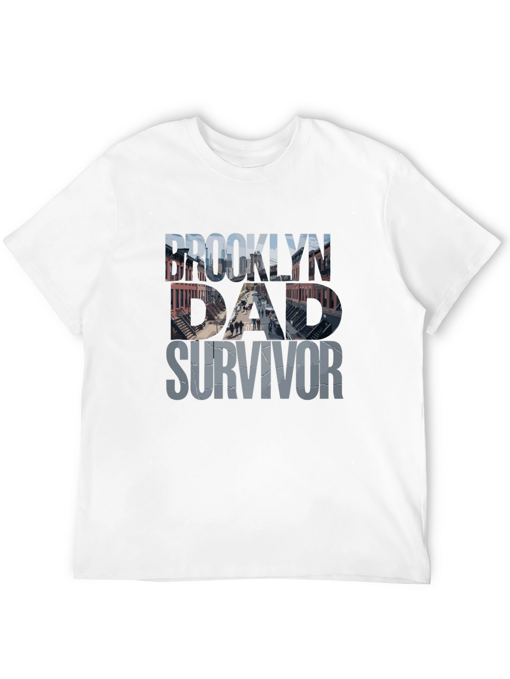 Brooklyn Dad Survivor Graphic T-Shirt