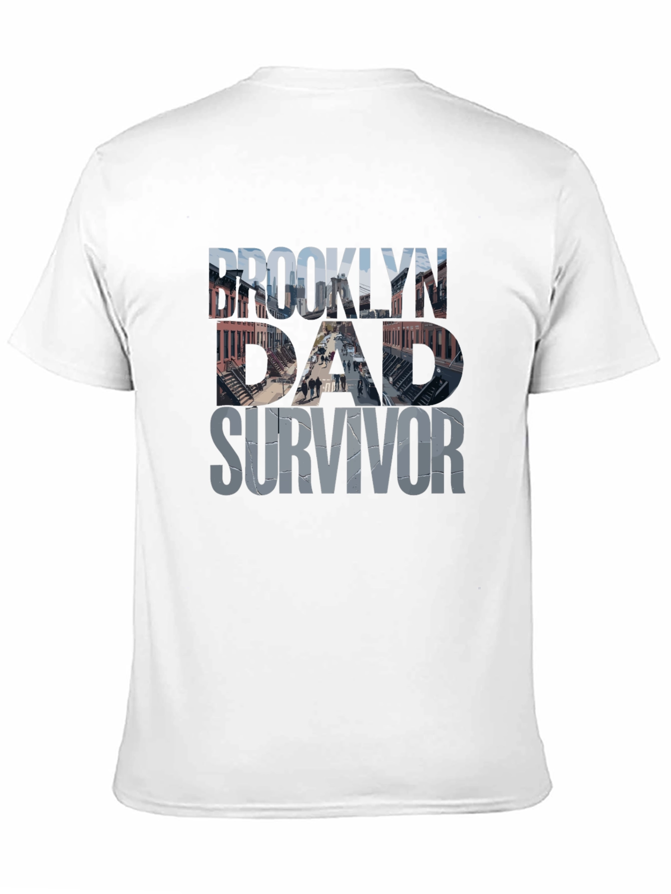 Brooklyn Dad Survivor Graphic T-Shirt