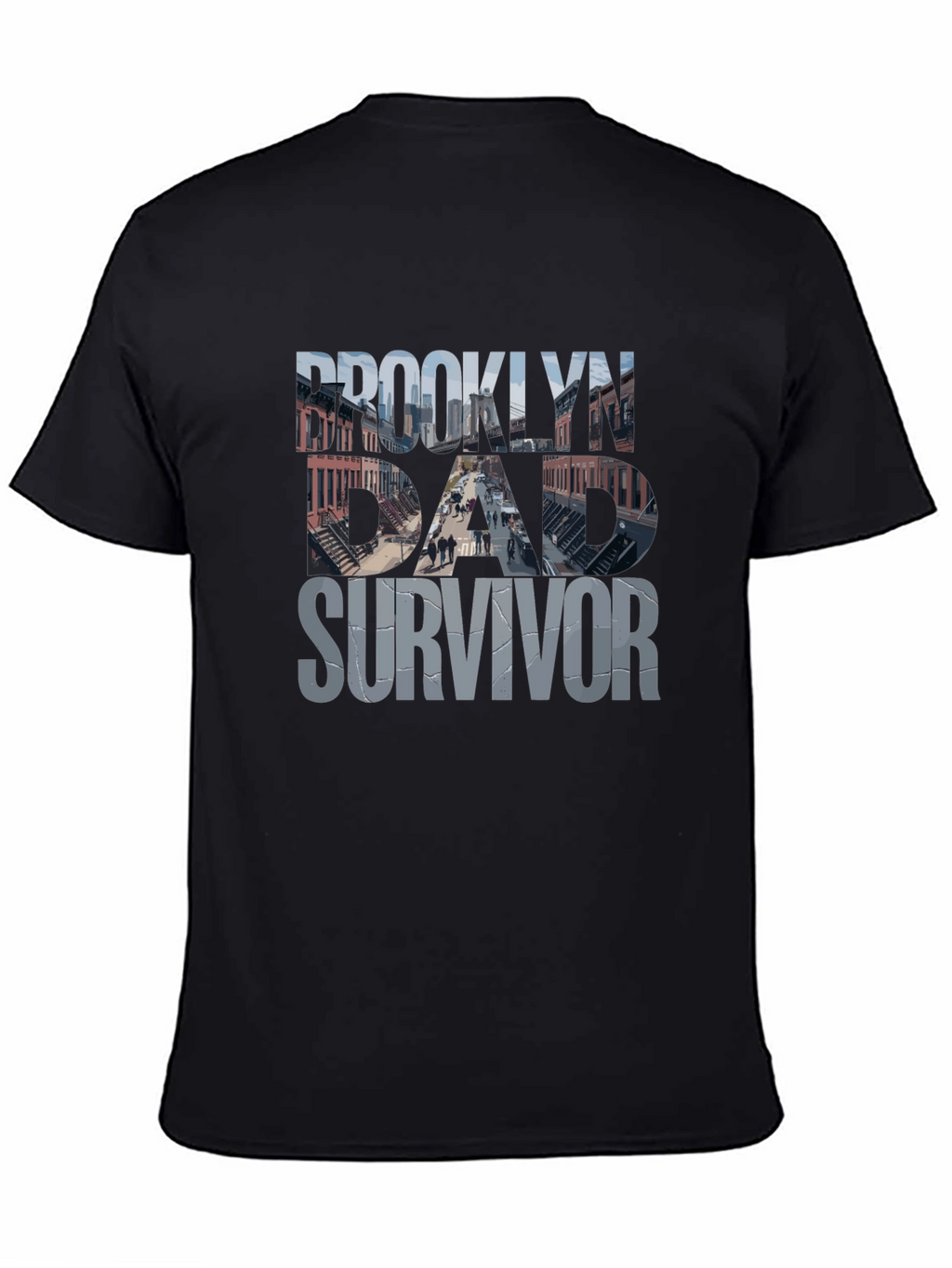 Brooklyn Dad Survivor Graphic T-Shirt