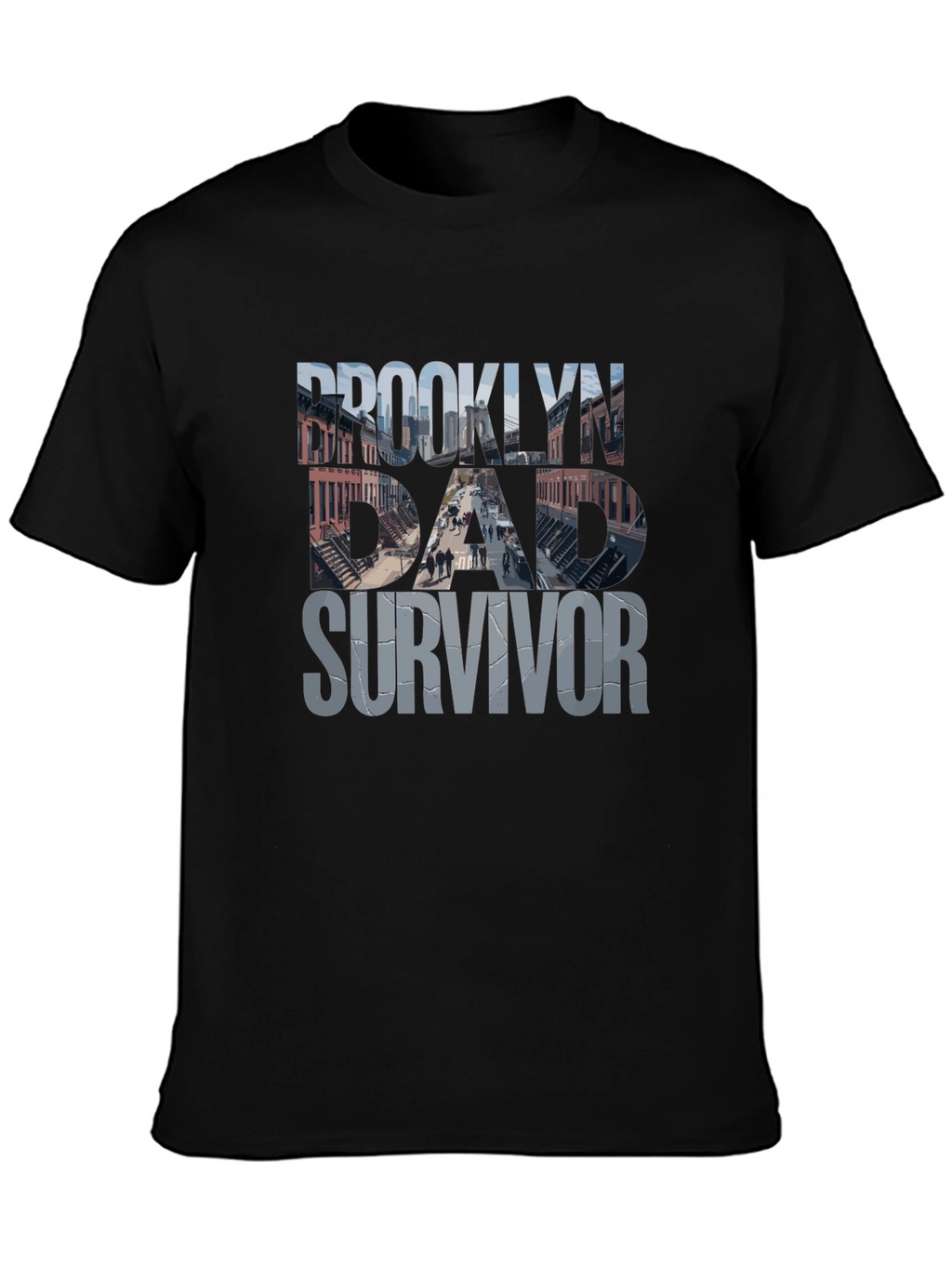 Brooklyn Dad Survivor Graphic T-Shirt