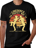 Line Dance Burn Calories Graphic Tee