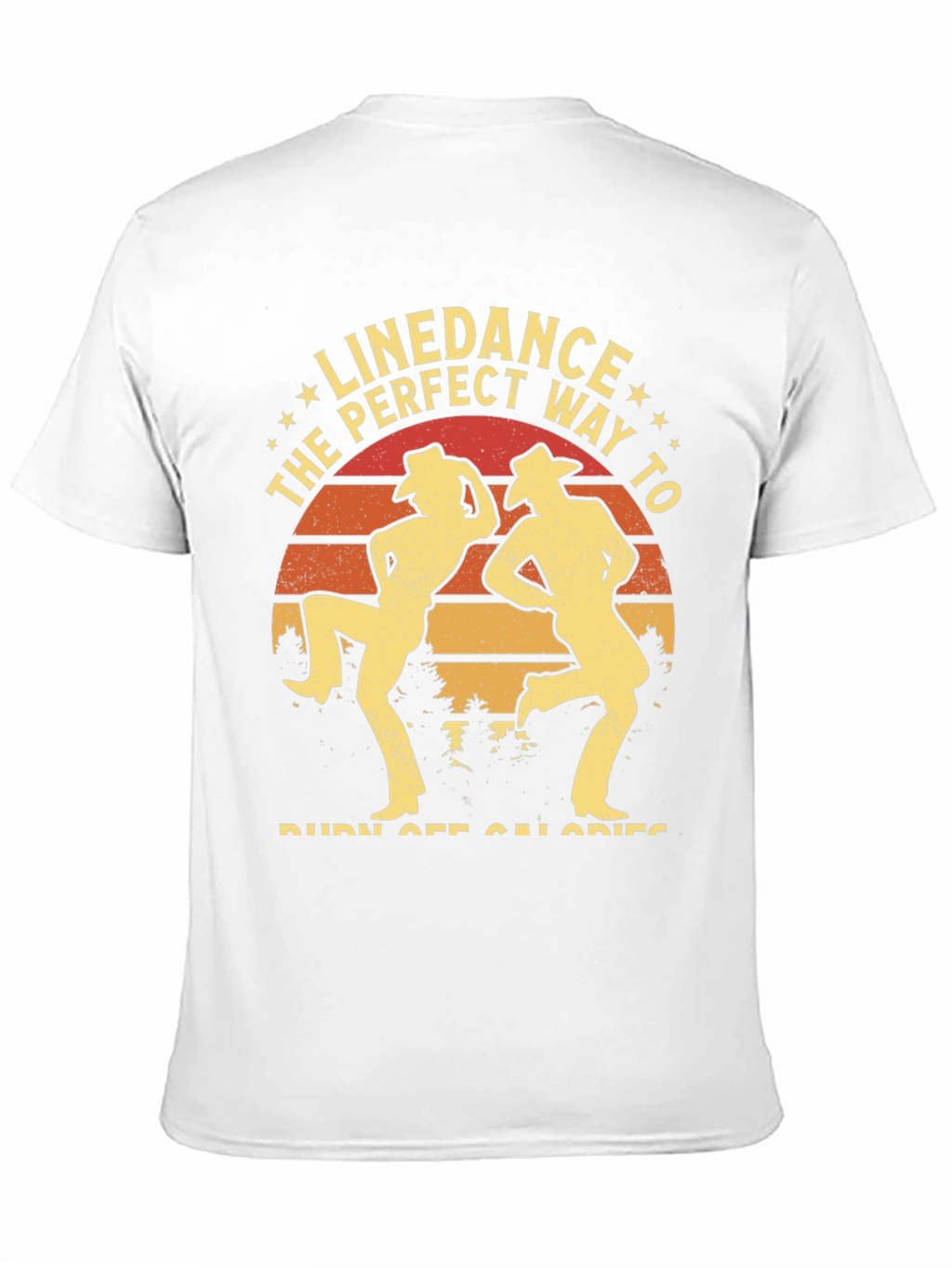 Line Dance Burn Calories Graphic Tee